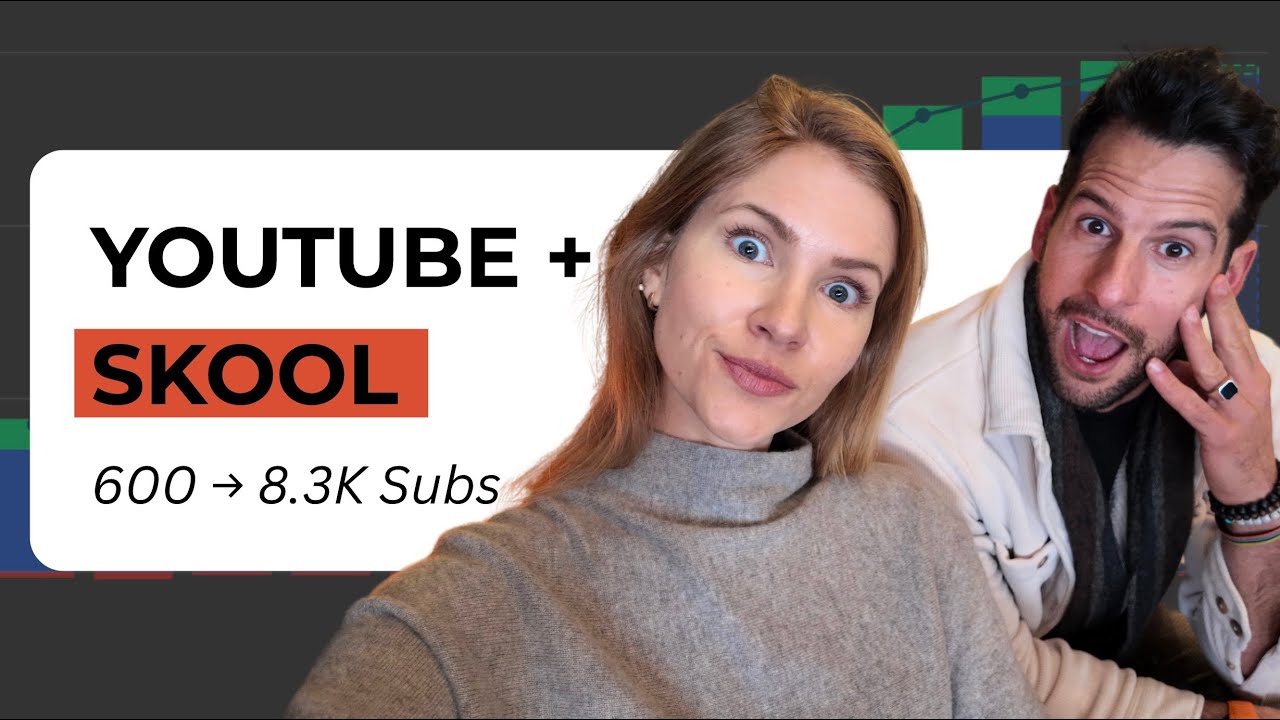 How to Grow Your Skool Community With YouTube (600 &rarr; 8.3K Subscriber Case Study)