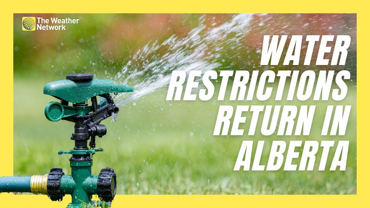 Water Restrictions Are Returning In Alberta, Here's What You Can And Can't Do