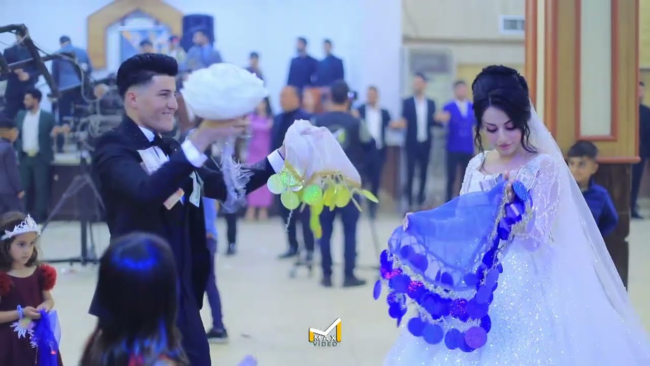 الجزء الرابع من حفلة زفاف ( صادق & أفراح ) الفنانين شاكر حلو & خلف باجو تصوير ماكس فيديو
