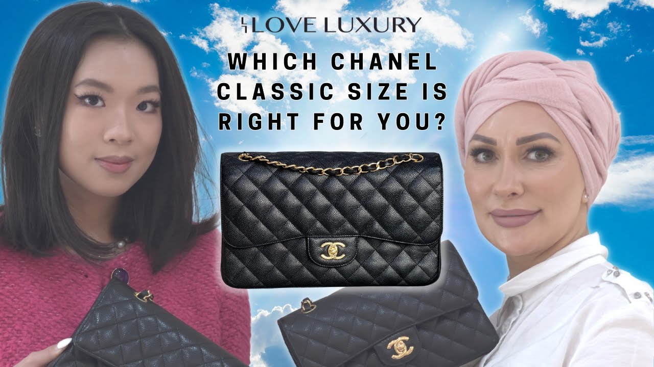 Which Chanel Classic Size is Right For Me? | Finding the Best Chanel Classic Flap Bags!