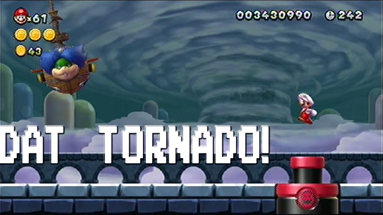 New Super Mario Bros. U - Part 18: Nearing the Tornado