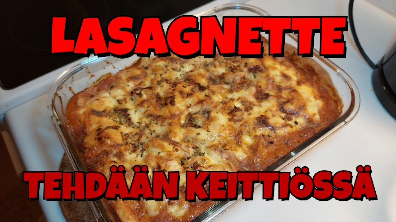 Lasagnette | Helppo ja Nopea
