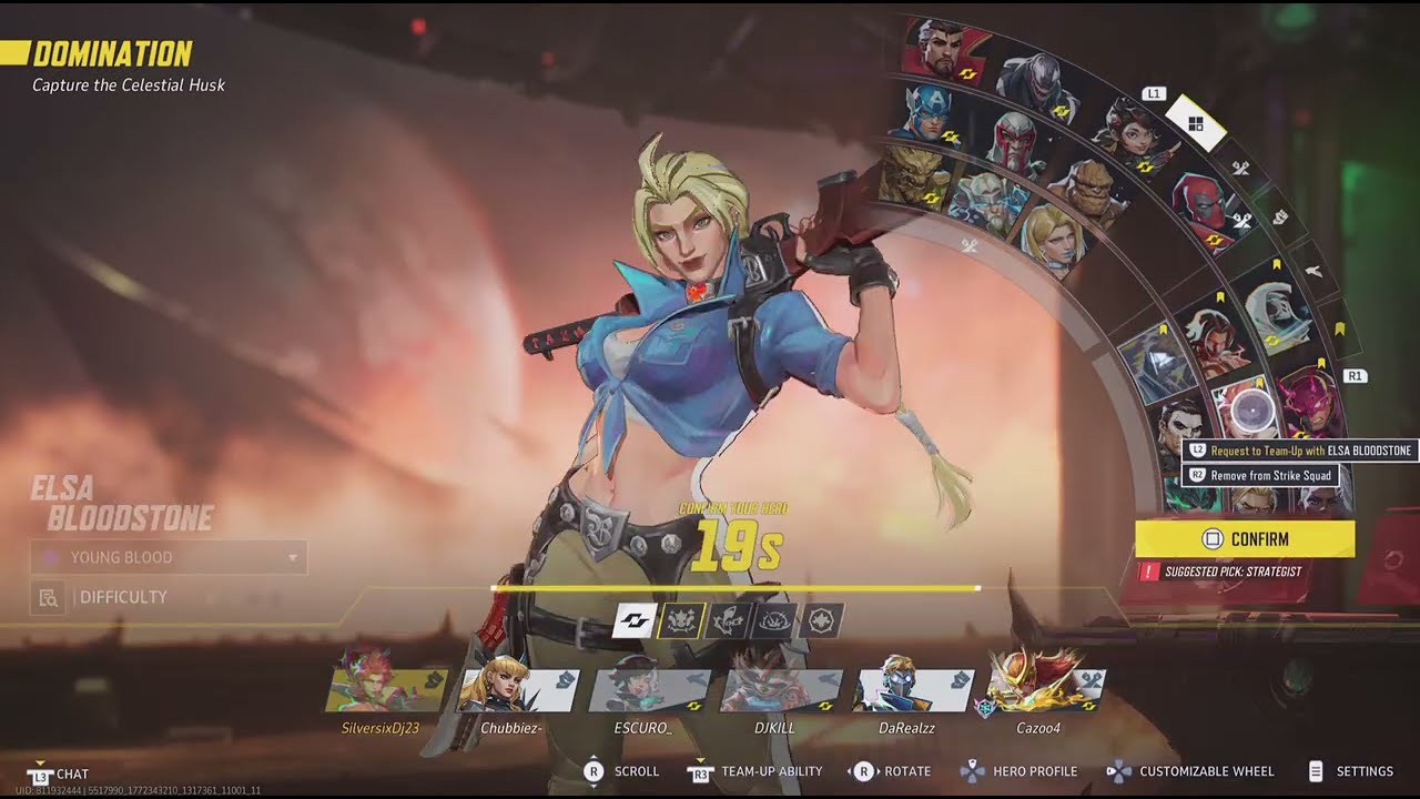 Marvel Rivals Elsa Gameplay