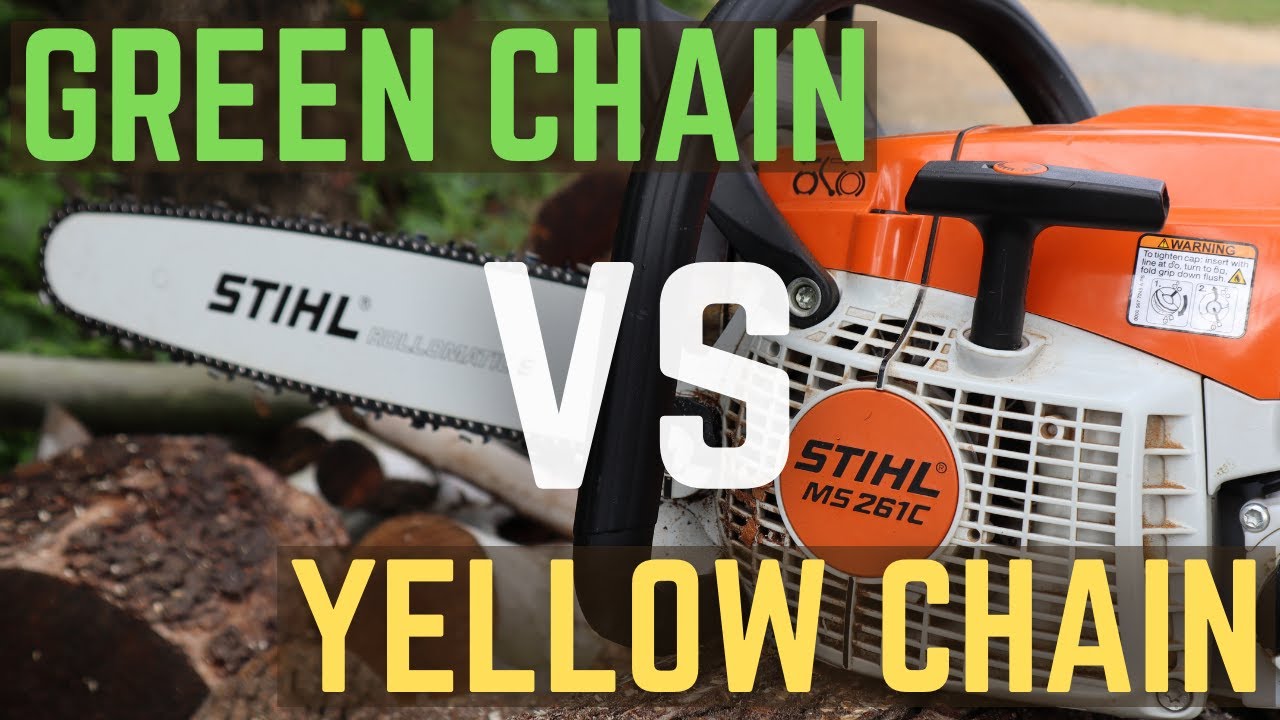 Зеленая или желтая цепь Stihl — какая подойдет именно вам?