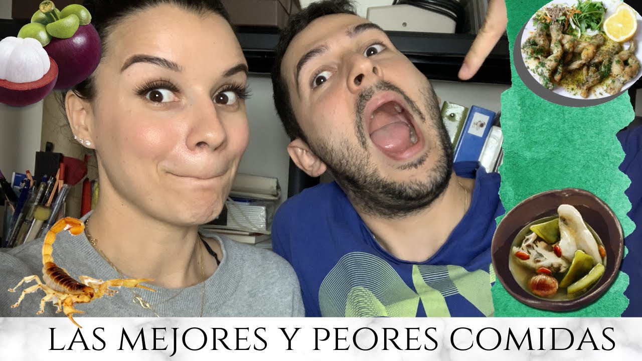 LAS COMIDAS MAS RARAS DEL MUNDO | MEJORES Y PEORES  | #LAVIDADEM23