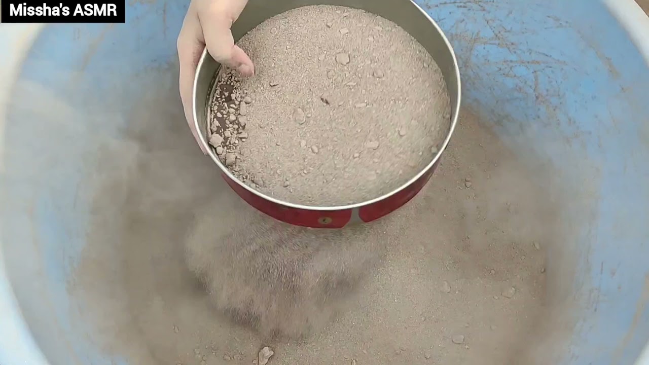 ASMR: super dusty only sifting vid com/mouthwatering/sifting lovers be alert