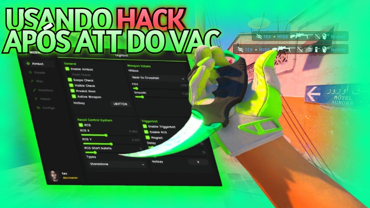 USEI HACK NO PREMIER APÓS O GRANDE UPDATE DO VAC LIVE! TOMEI BAN? | WEBWARE.wtf