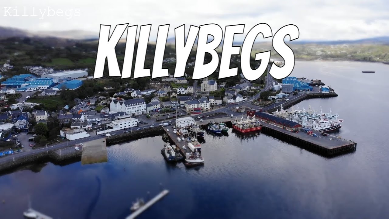 Killybegs. Co. Donegal. Drone video.