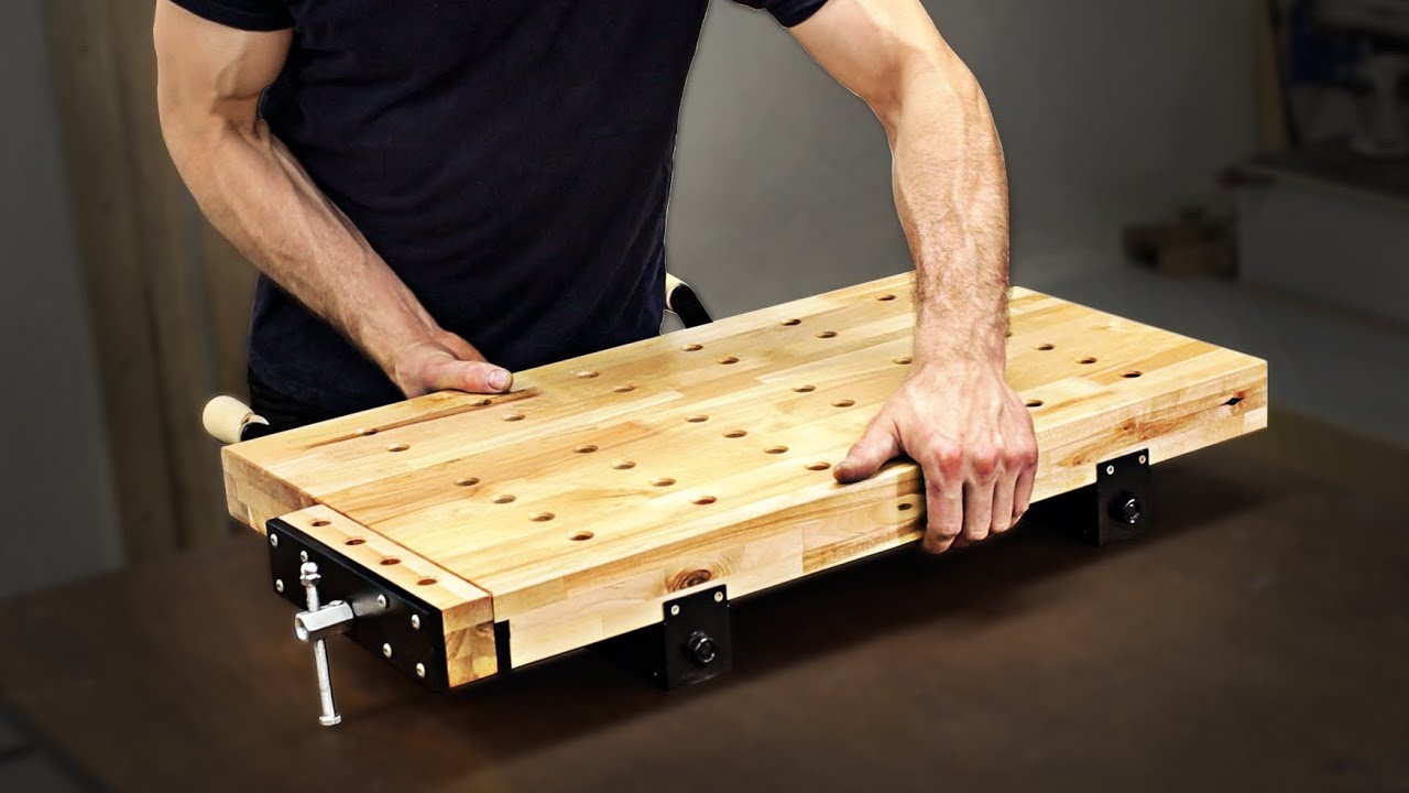 Making Unique Portable Workbench for Small Workshops