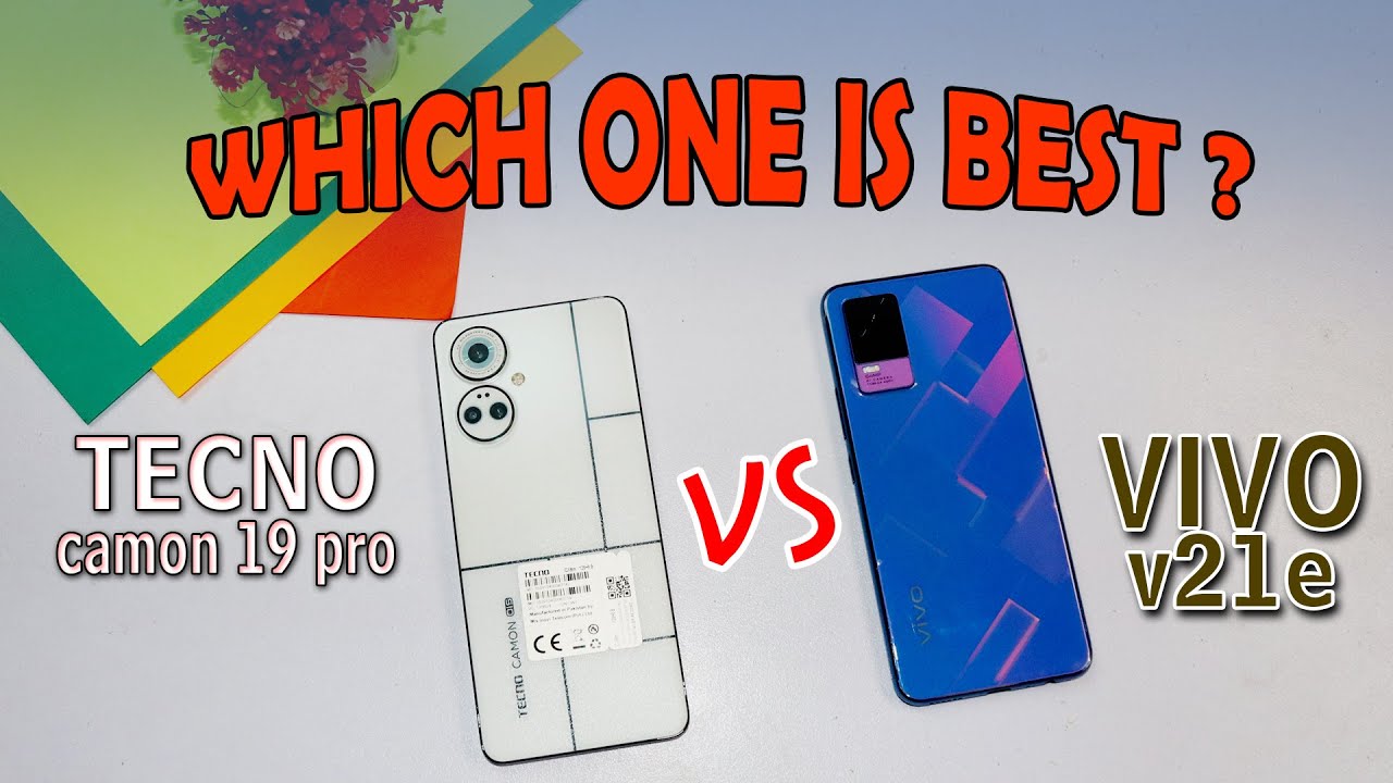 Tecno Camon 19 Pro Vs Vivo V21e ⚡️Full Comparison | Speed Test & Camera Test In Detailed |Hindi/Urdu