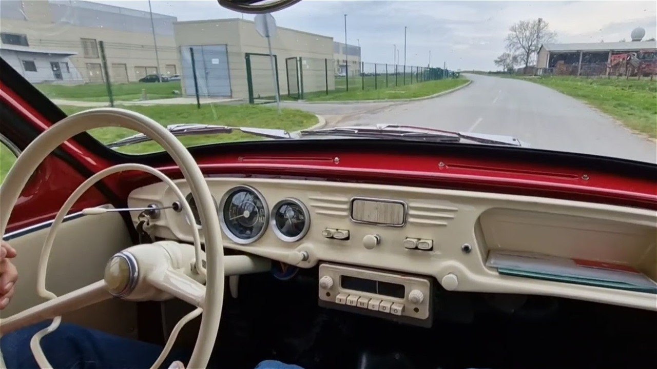 1959-1971 Skoda Octavia [1.2l, 45 HP] POV Test drive (Amazing classic, First production Octavia!)