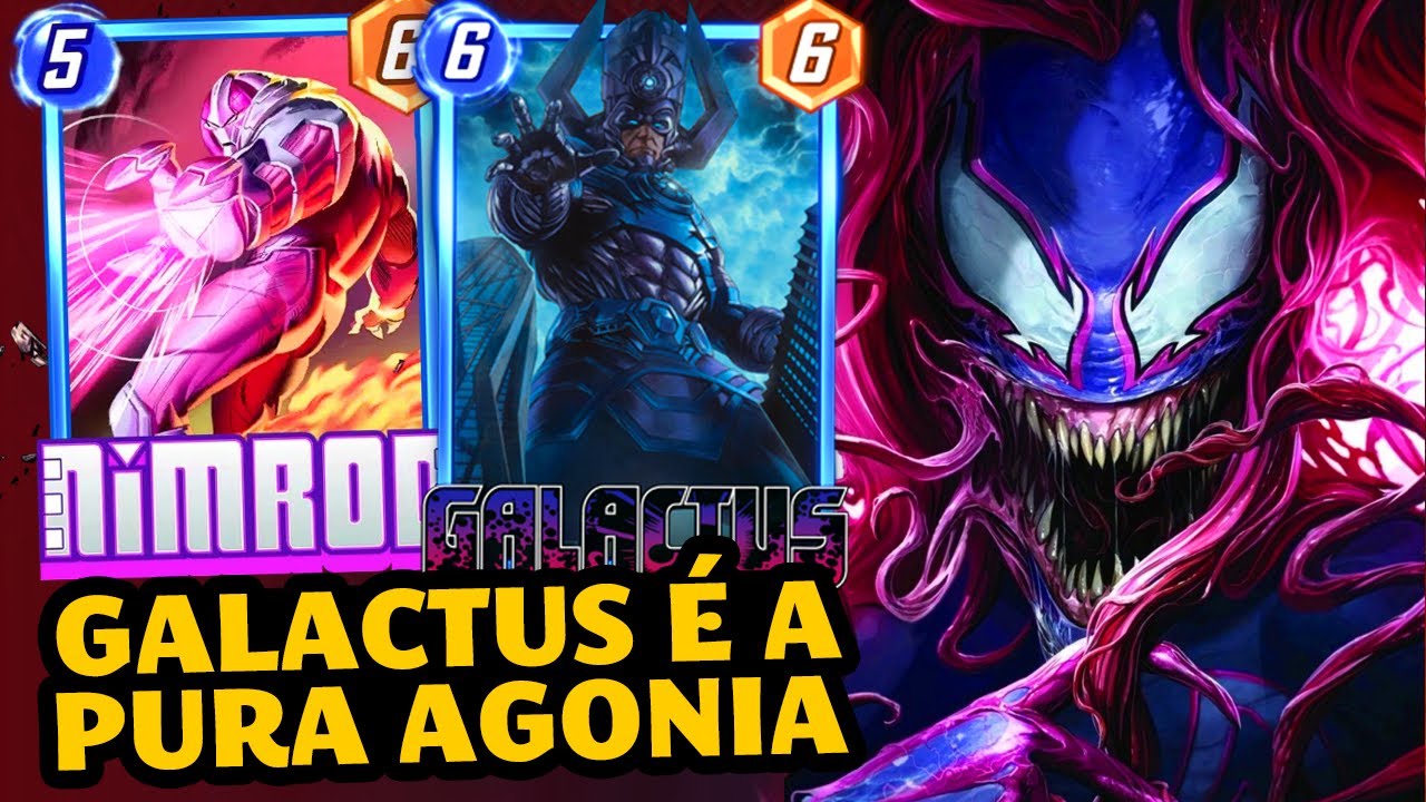 Usei AGONY + GALACTUS  e o RESULTADO VAI TE SURPREENDER (negativamente) |Marvel Snap