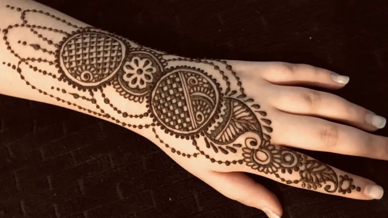 Simple henna step by step