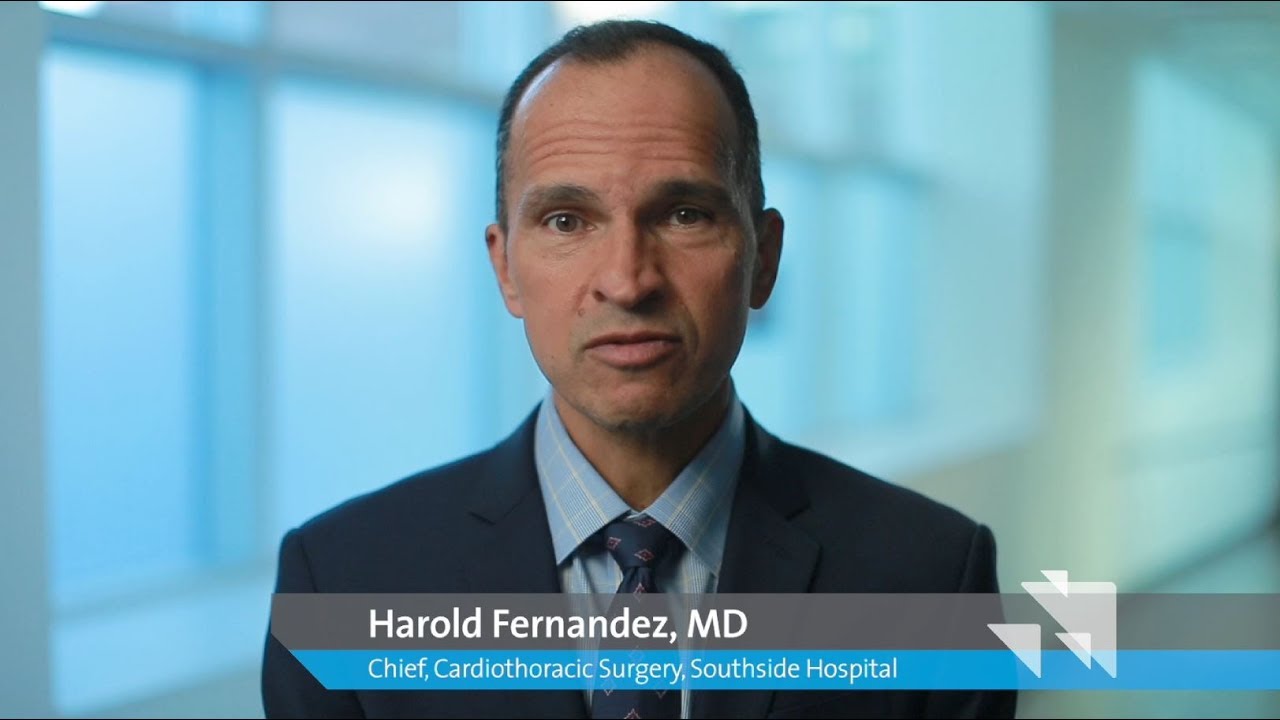 Harold Fernandez, MD, Chief of Cardiothoracic Surgery, Southside Heart & Lung