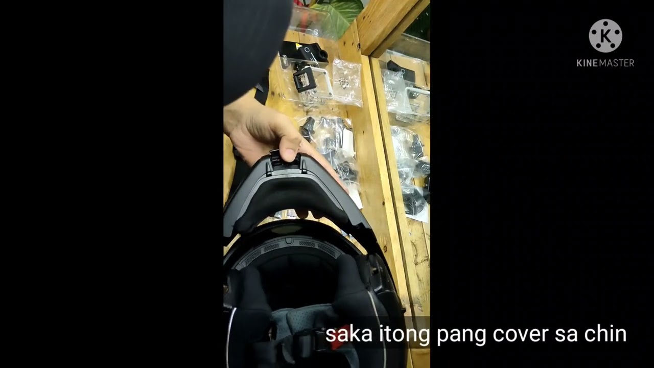 Modular helmet installed action camera 👍👍👍