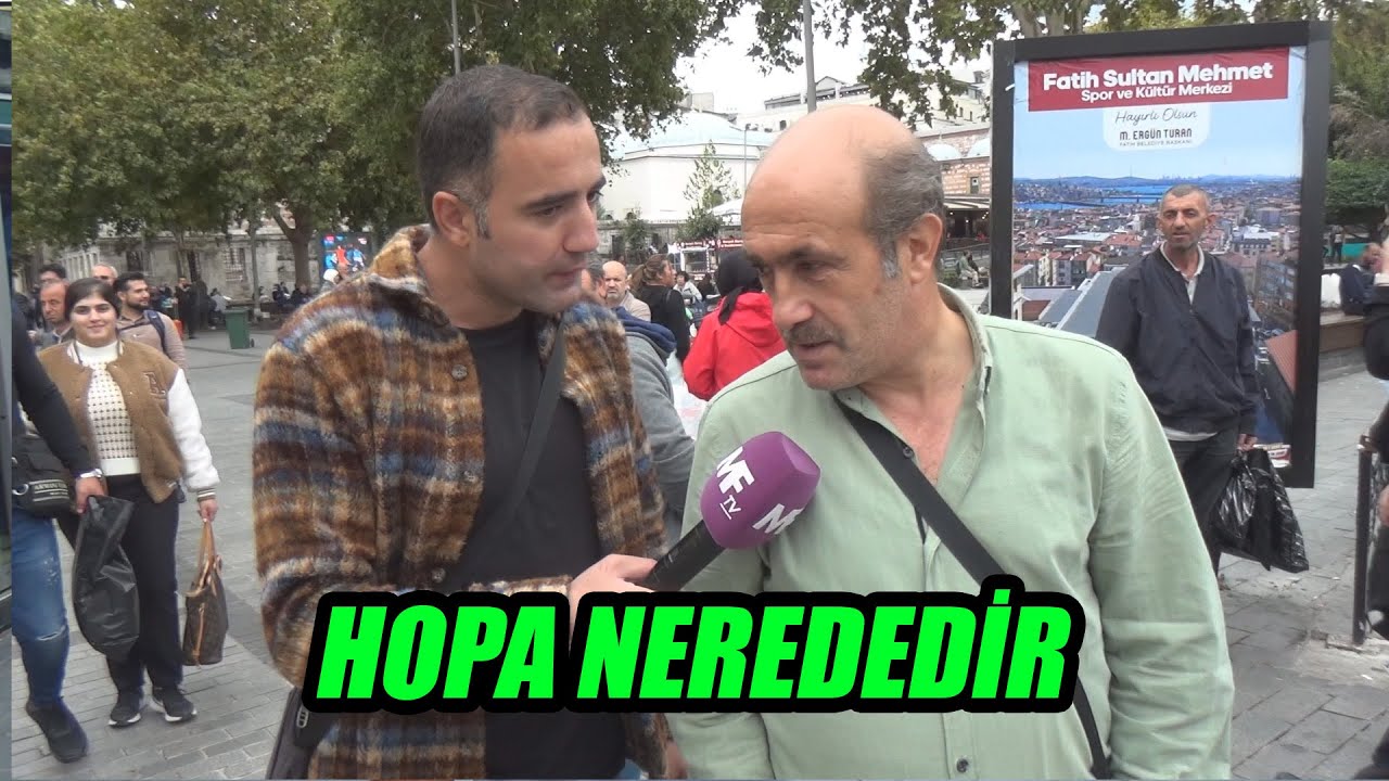 Hopa Nerededir #hopa #sokakröportajları