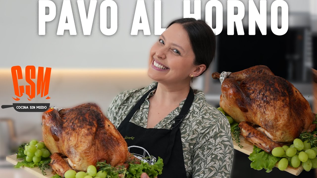 PAVO AL HORNO | COCINA SIN MIEDO | LA GASTRONAUTA | NAVIDAD