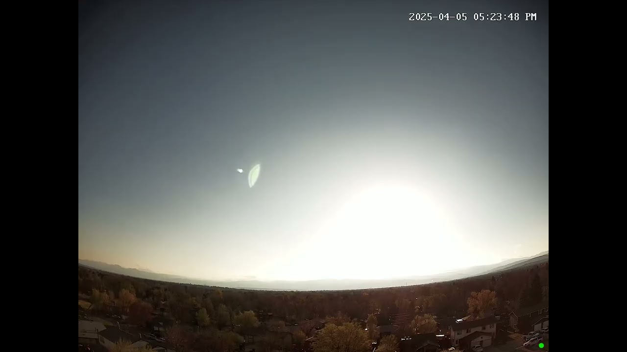 Longmont CO Timelapse — April 5, 2025 — Longs Peak