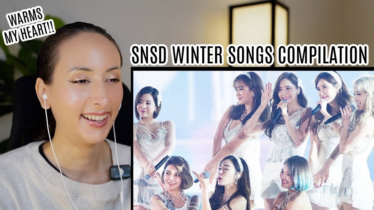 Girls' Generation winter songs collection REACTION | Do you know 연말소시? (소녀시대 겨울노래 모음)
