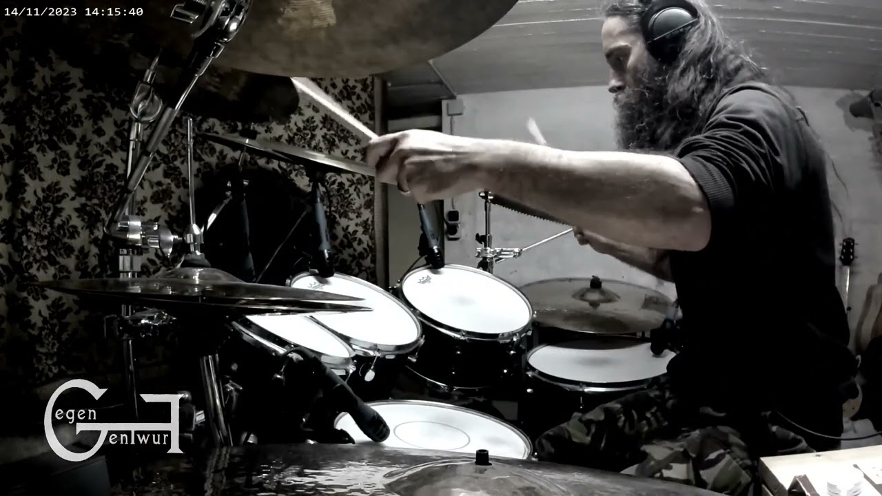 Gegenentwurf - Kollaps - from the album Tosendes Wei&szlig; - experimental black metal - drum play through