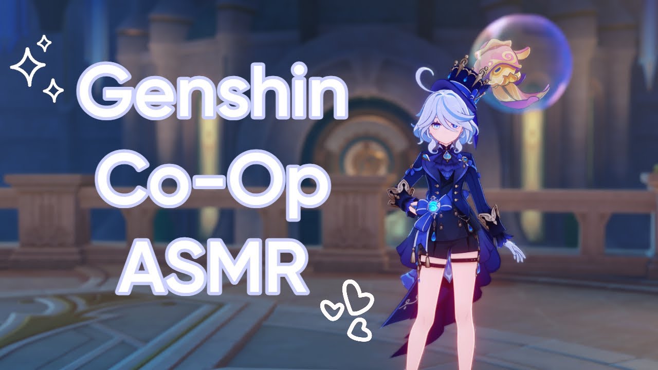 🌙✨ ASMR Genshin Impact Co-Op with a Friend 👫 | Soft-Spoken Whisper Gaming 🎧