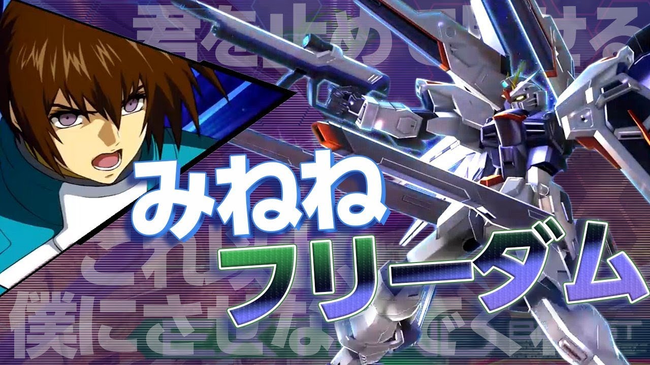 【EXVSMBON】(みねね視点)フリーダム