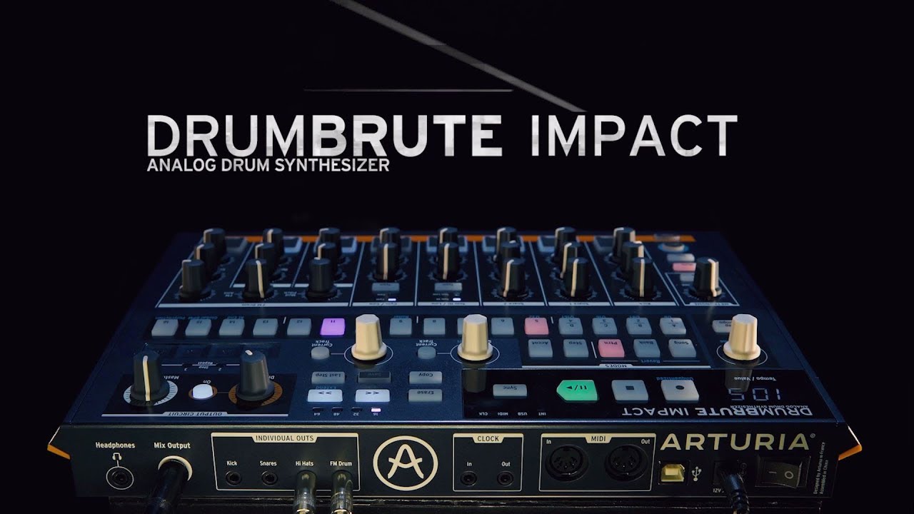 Arturia announces DrumBrute Impact
