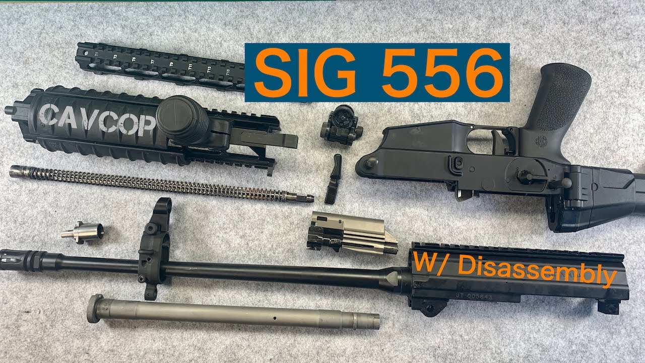 Обзор Sig 556 с разборкой