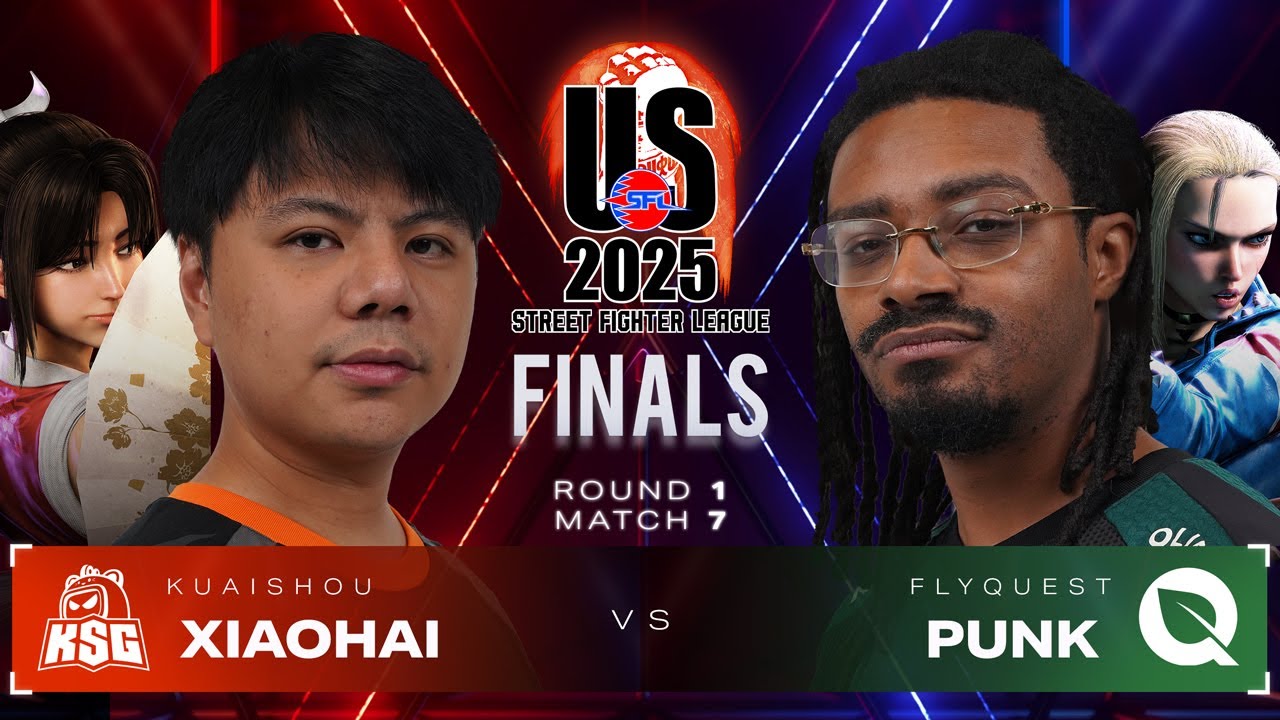 Xiaohai (Mai) vs. Punk (Cammy) - Match 7 - KuaiShou vs. FlyQuest - SFL US Finals