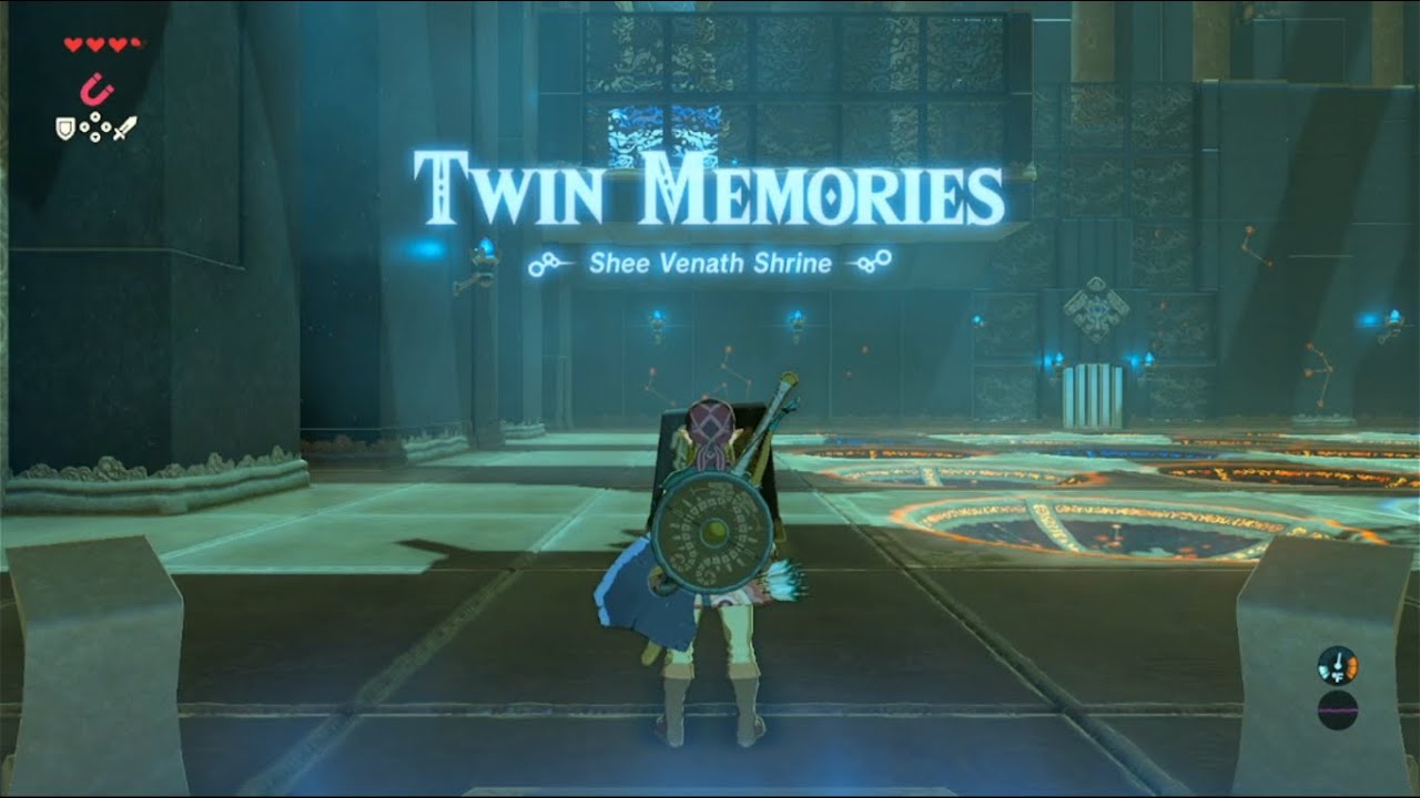As memórias gêmeas: santuário Shee Venath (Necluda ocidental) - Zelda: Breath of the Wild