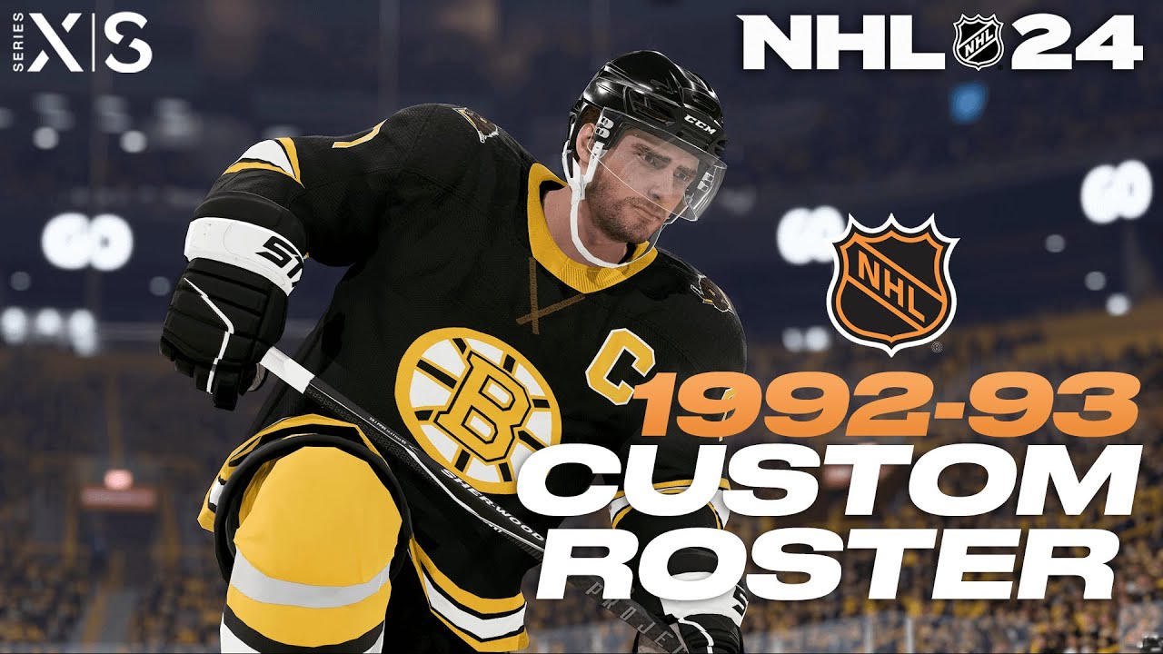 NHL 24: 1992-93 Roster Build Overview with 1,950+ Created Players!!!