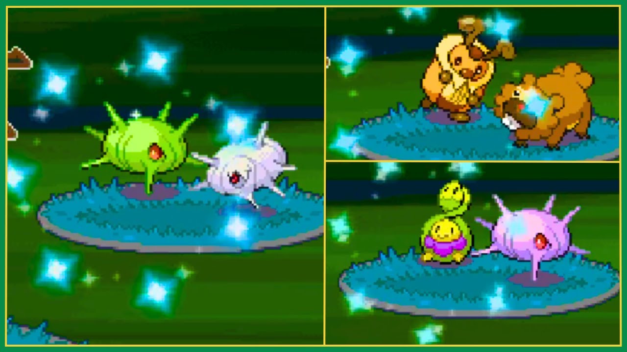 [Live] 4 Amazing Shiny Pokemon in Eterna Forest in Pokemon Platinum after a total of 23358 REs!