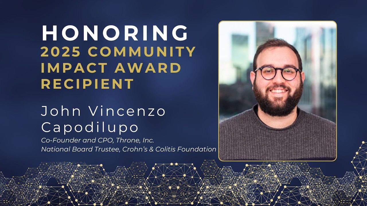John Capodilupo, 2025 Community Impact Award Recipient