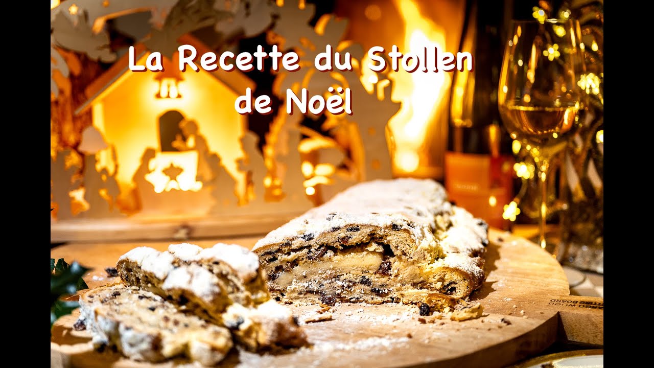 Christstollen de Noël - Réalisez facilement un excellent Stollen, pâtisserie de Noël, chez vous.