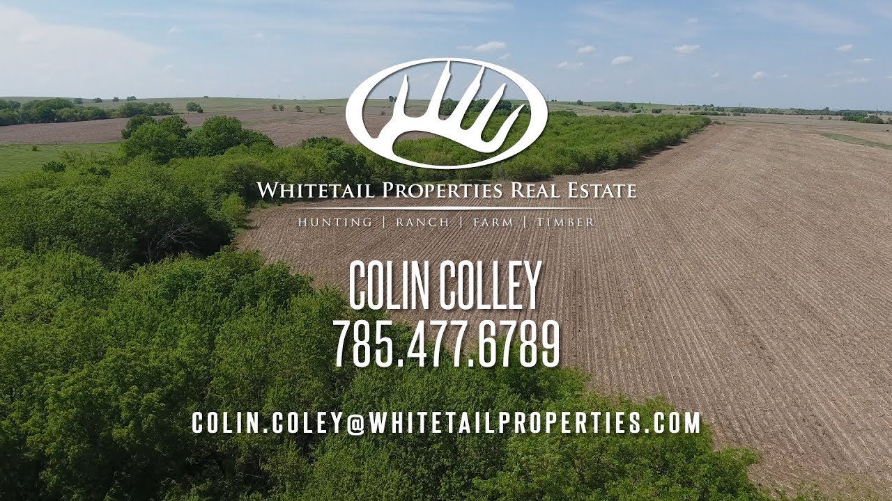 Beautiful Hunting Farm And Home In North Central Kansas - Cloud Co KS 235.53 acres
