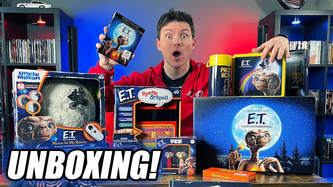 E.T. The Extra Terrestrial (1982) 40th Anniversary - 4K BLU-RAY UNBOXING!