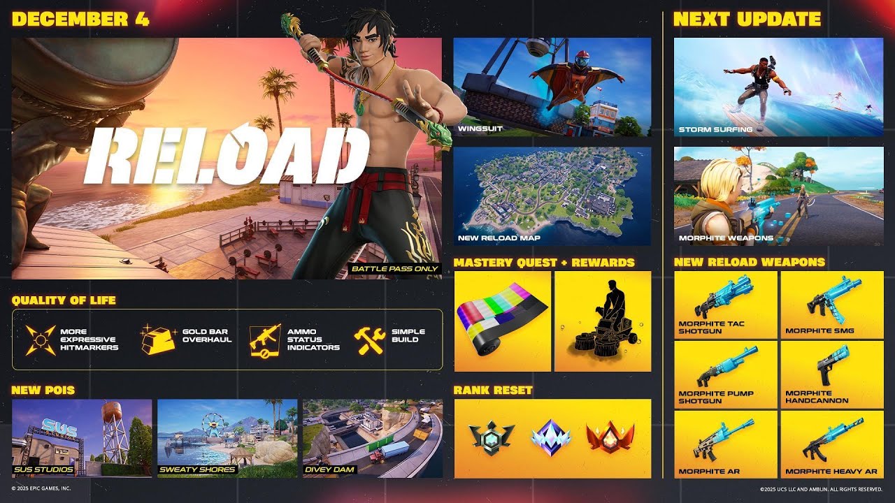 Je Découvre la Map Reload : Surf City sur Fortnite !!