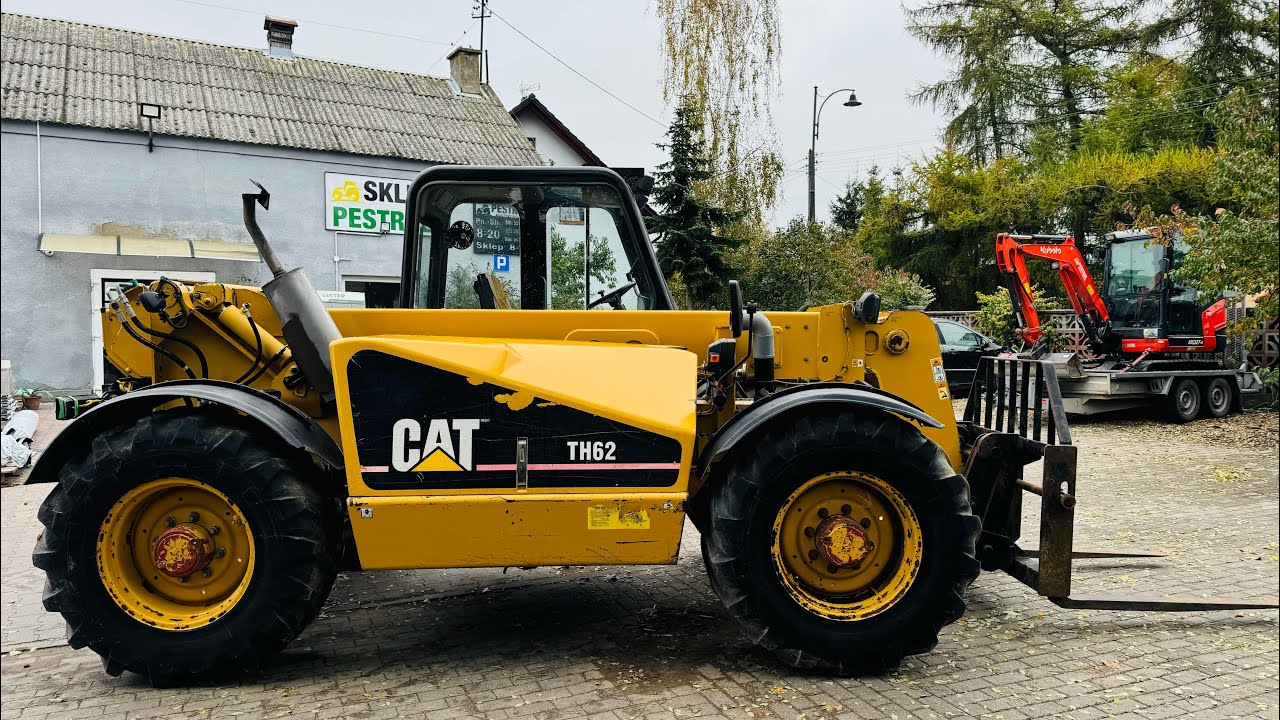 Ładowarka teleskopowa Cat TH62, 2001r, 100km, prezentacja/review/for sale/na sprzedaż *PESTROL*