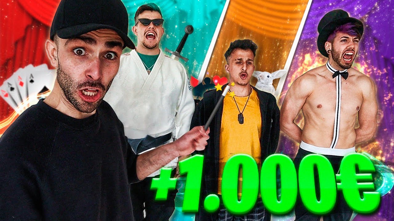 Quien HAGA el MEJOR TRUCO de MAGIA GANA 1000€!! ✨🔮 *TRUCOS EXTREMOS* [jajalex3]