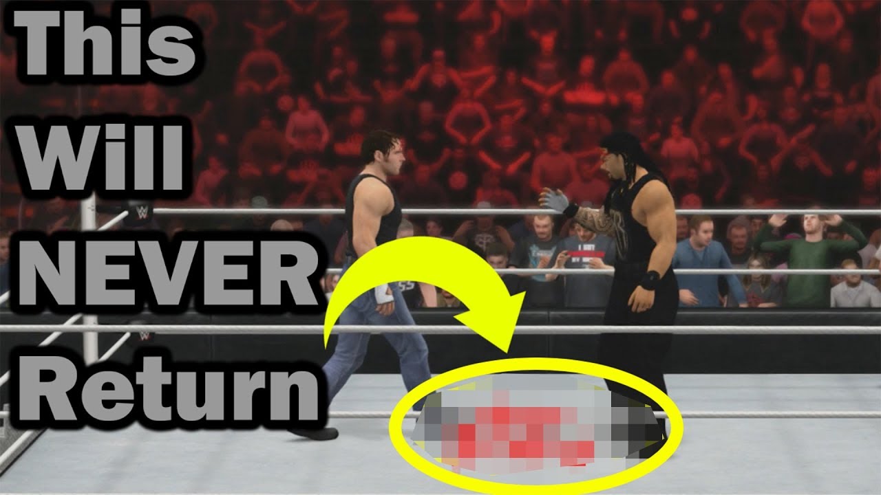 7 вещей, которые 2K НИКОГДА не позволительно возвращать в игры WWE
