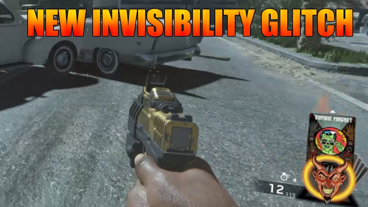 EASY INVISIBLE ZOMBIES GLITCH IN ATTACK OF THE RADIOACTIVE THING!
