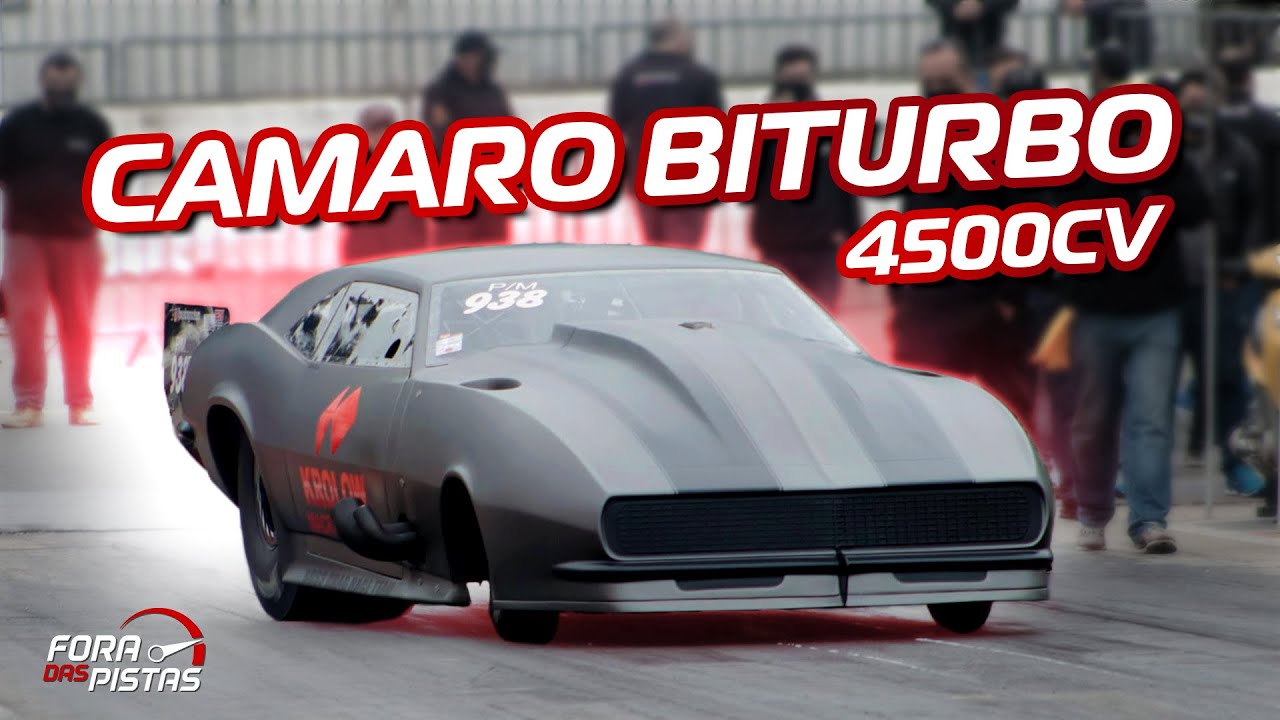 Um dos mais rápidos do Brasil: o CAMARO biturbo +4500cv de Jader Krolow