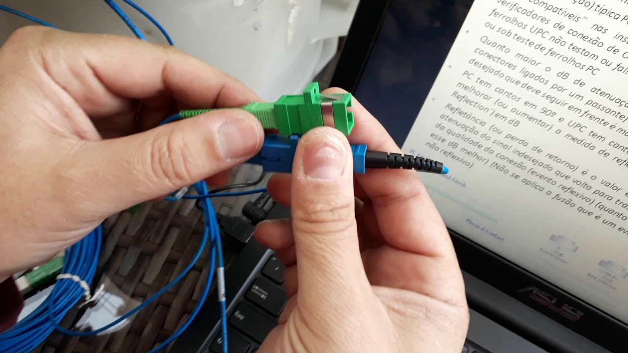 Conector Óptico   Tipos, Refletância, Perda de Retorno e Perda de Inserção