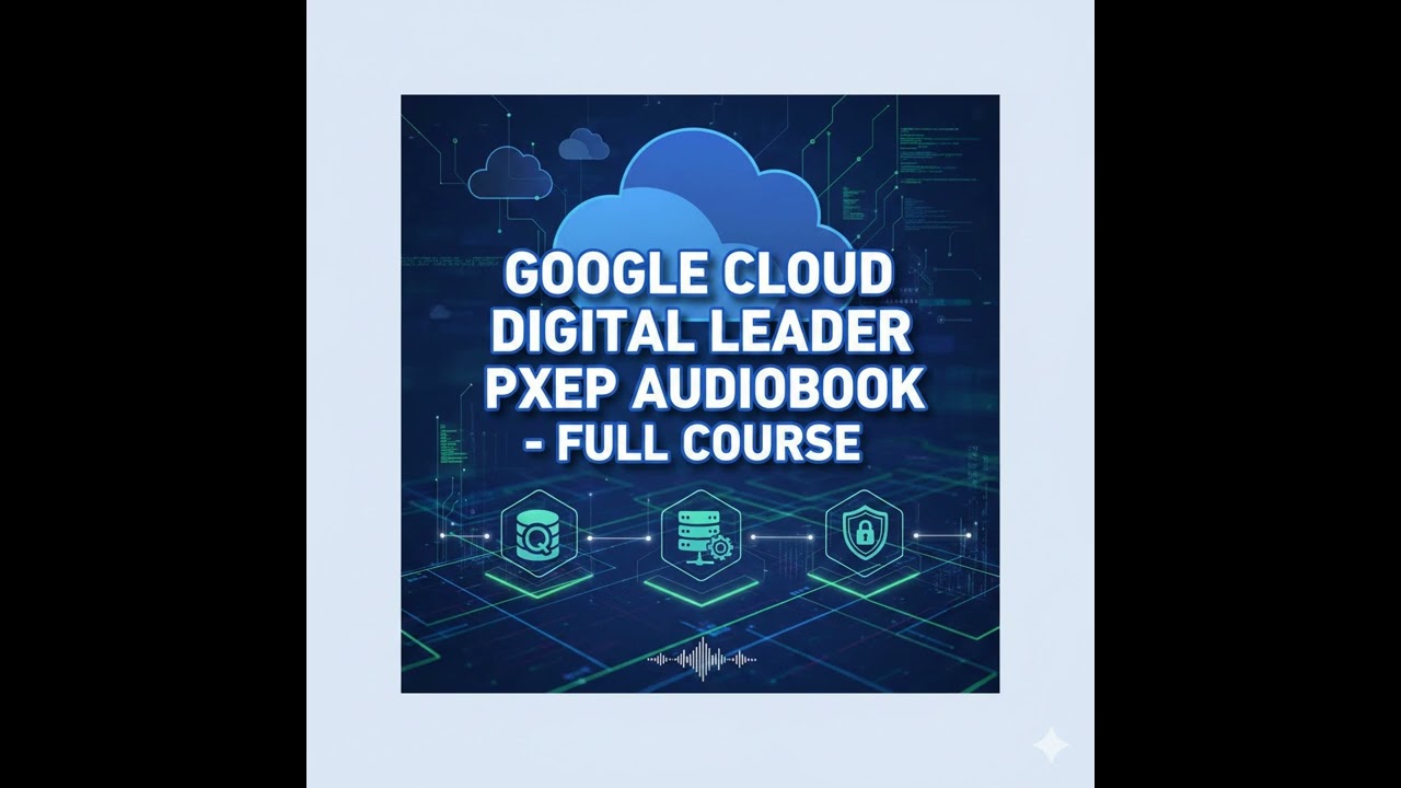 Google Cloud Digital Leader Exam Prep Audiobook - Full Course