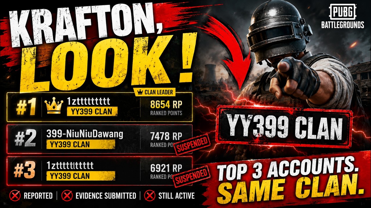 PUBG's Top Ranked Clan Is Cheating