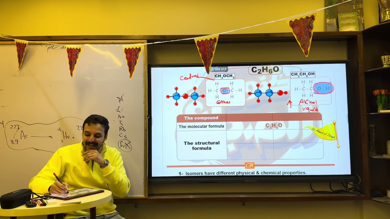 3sec lesson 1 organic part 3 isomerism and detection of c & H