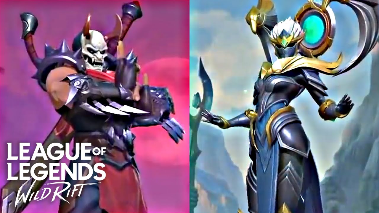 Blood Moon Shen & Warden Karma Skin Showcase in Wild Rift | League of Legends: Wild Rift