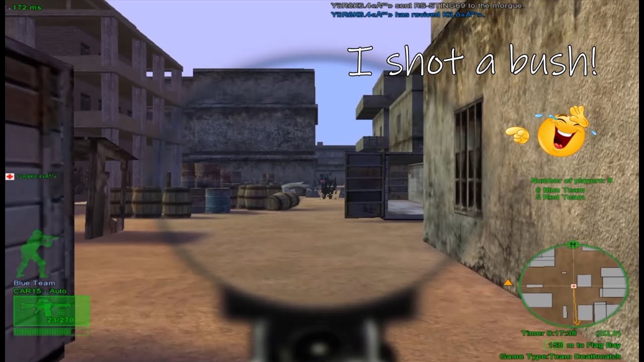 Delta Force Backhawk Down : Team Sabre - multiplayer gameplay : V4