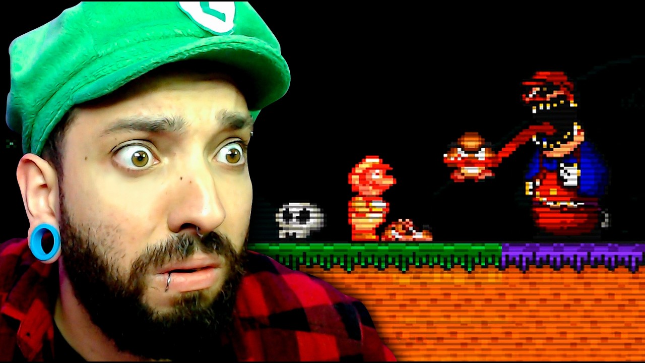 O TERROR DE MARIO MAIS GROTESCO JÁ FEITO?! | Anima Messorem (Super Mario '93 Remake)