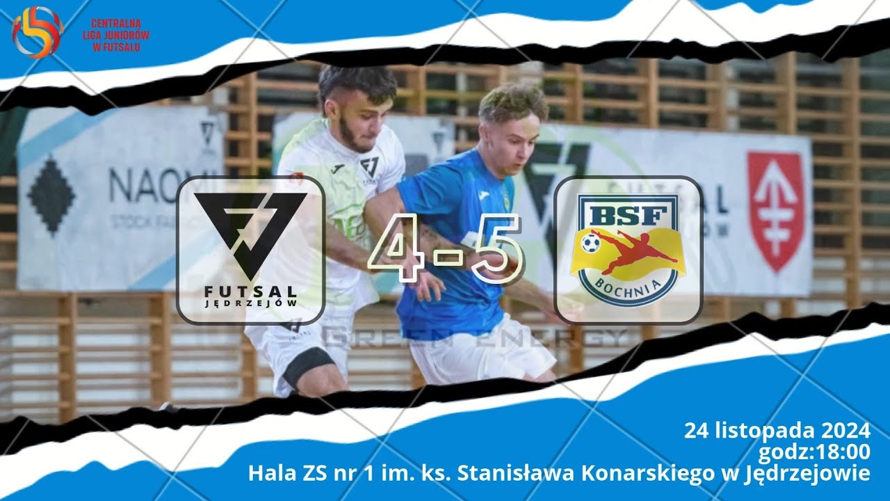 2024/25 | CLJ U-19 | FUTSAL Jędrzejów - BSF Bochnia